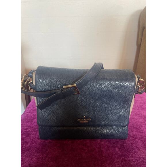 KATE SPADE Holden Street Allene Purse Leather Bag Two Tone - Picture 3 of 8